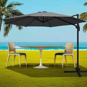 3m UV50  Rotatable Outdoor Umbrella Cantilever Instahut