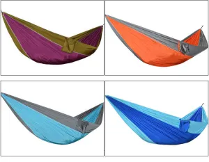 1 Person Parachute Hammock For Single Outdoor Hunting Survival Portable Hamac Garden Yard Patio Leisure Hanging