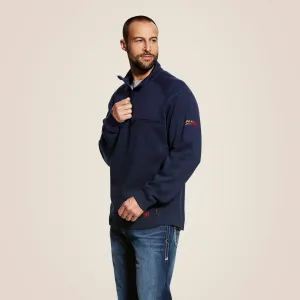 Ariat FR Navy Rev 1/4 Zip Pullover 10022333