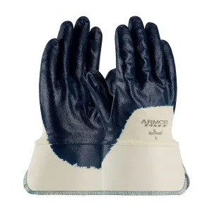 ArmorLite 56-3175 Nitrile Dipped with Interlock Liner and Textured Finished Cuff Safety Glove (One Dozen)