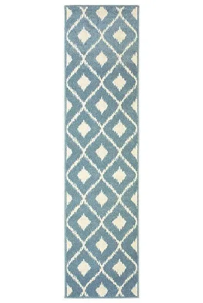 Barbados 5502B Blue Ivory Rug