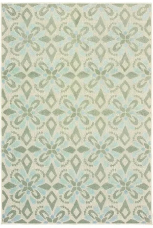 Barbados 5994J Ivory Green Rug