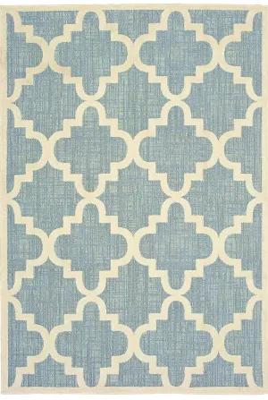 Barbados 6437J Blue Ivory Rug