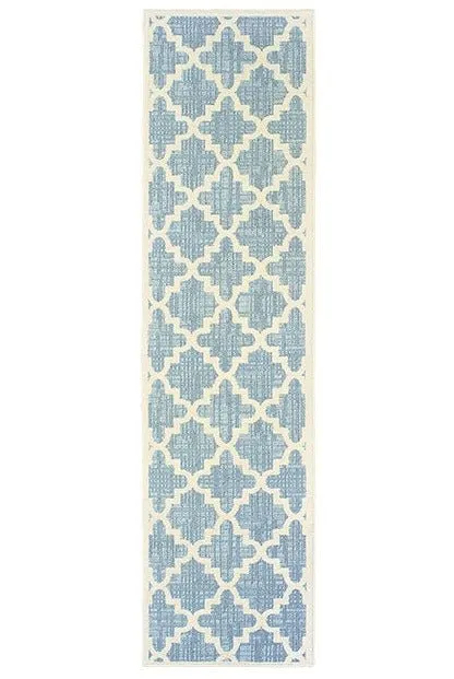 Barbados 6437J Blue Ivory Rug