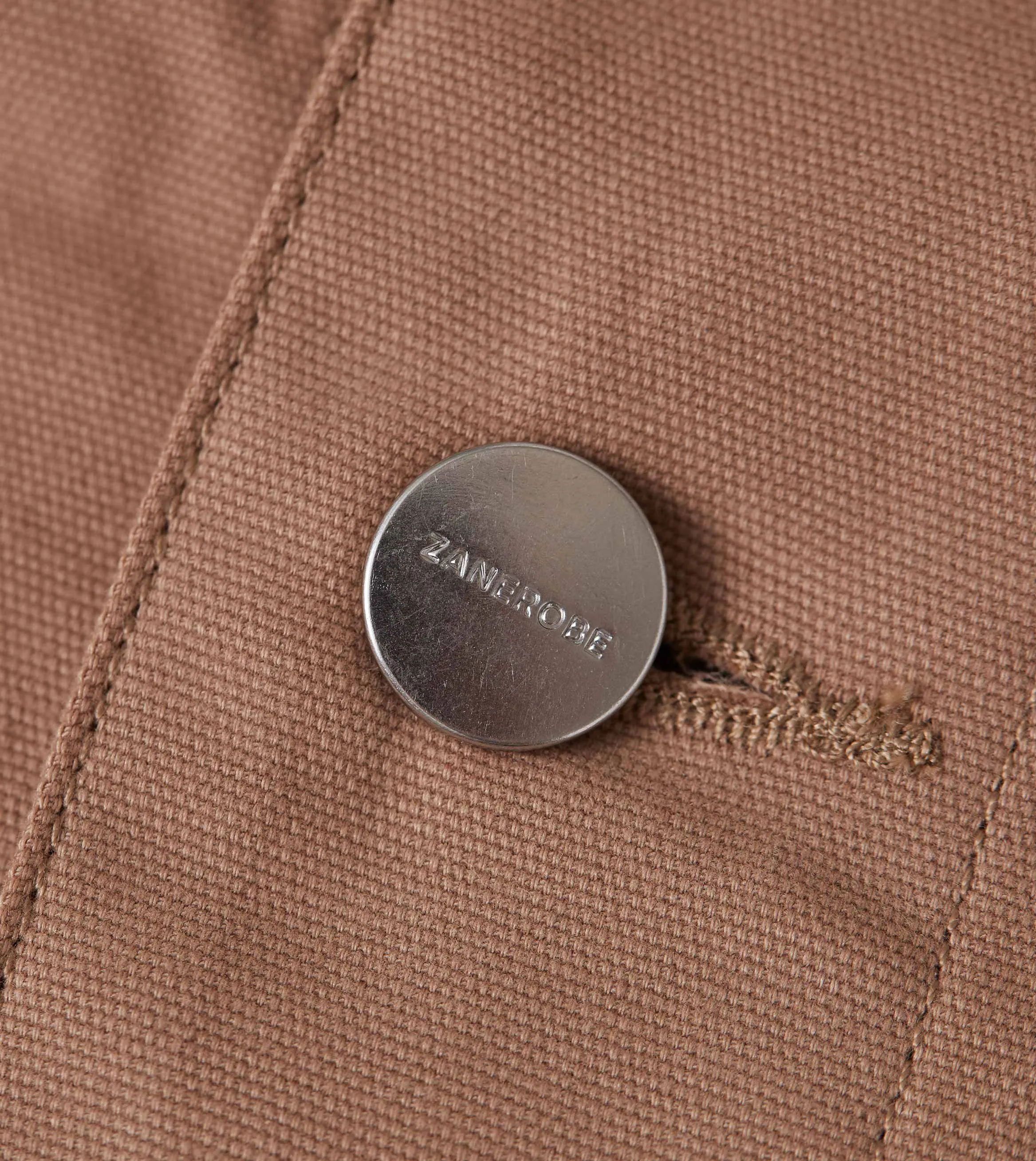 Canvas Work Jacket Dk Tan