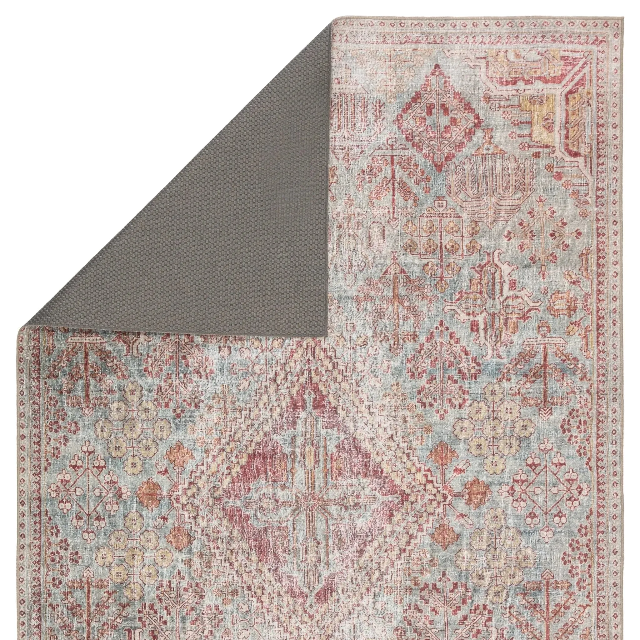 Chateau CHT05 Sky Blue/Pink Rug