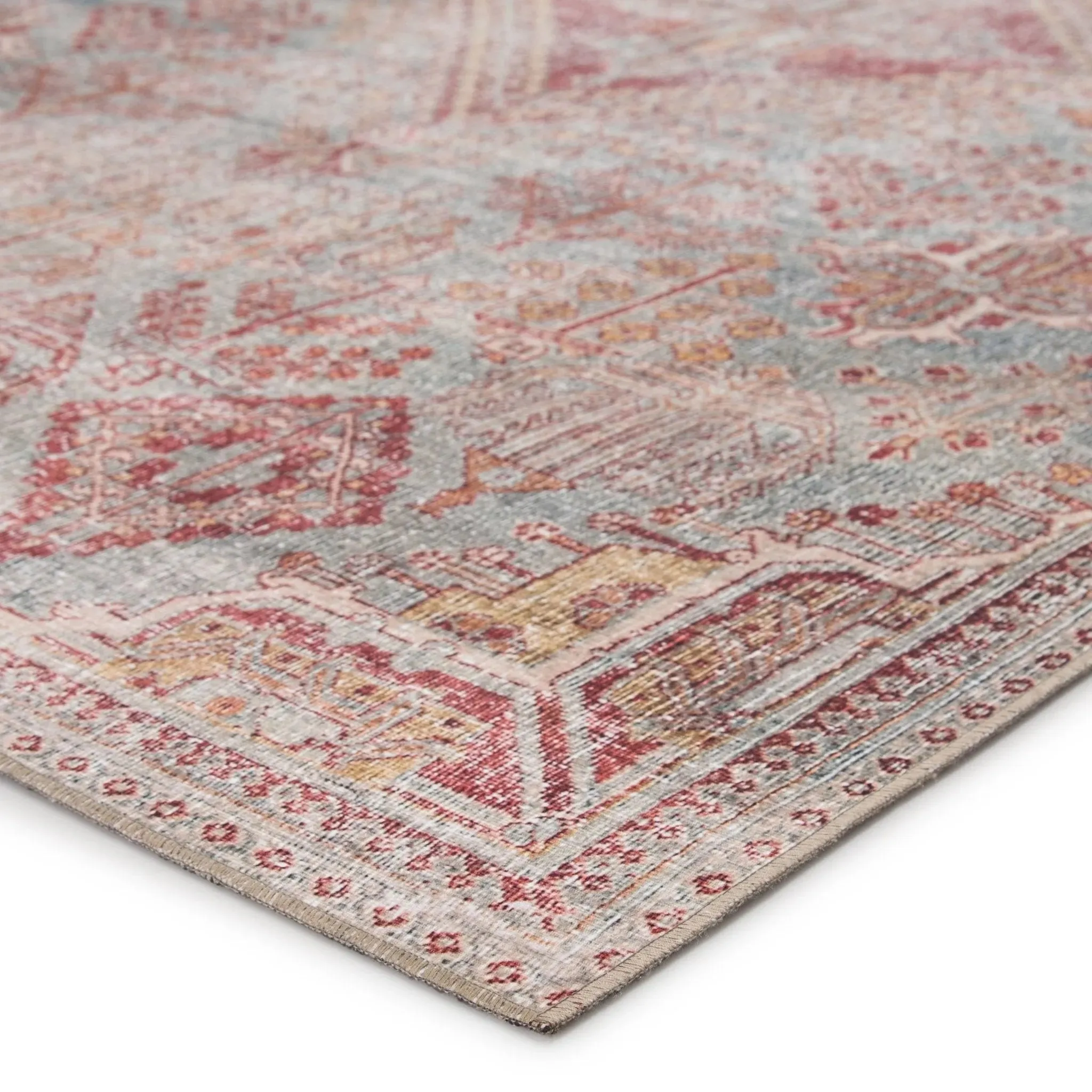 Chateau CHT05 Sky Blue/Pink Rug