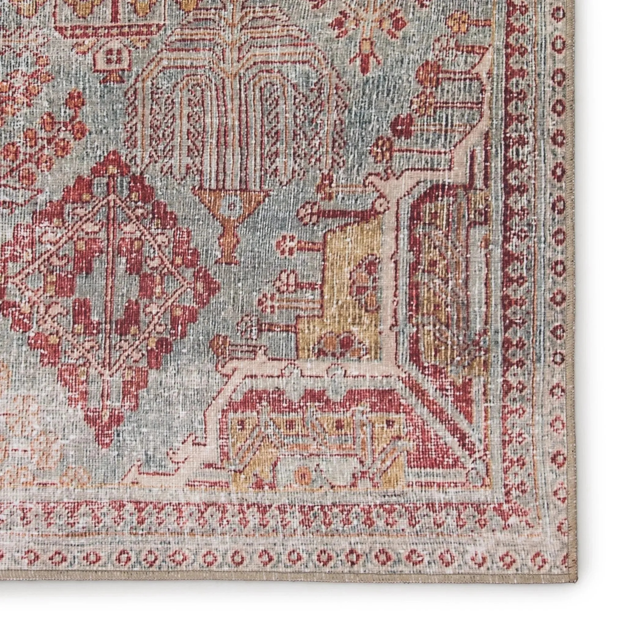 Chateau CHT05 Sky Blue/Pink Rug