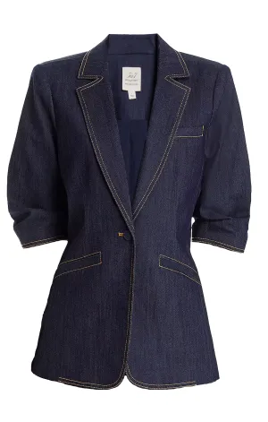 Denim Short Sleeve Khloe Blazer