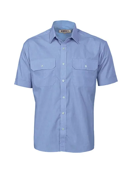 DNC Polyester Cotton S/S Work Shirt (3211)