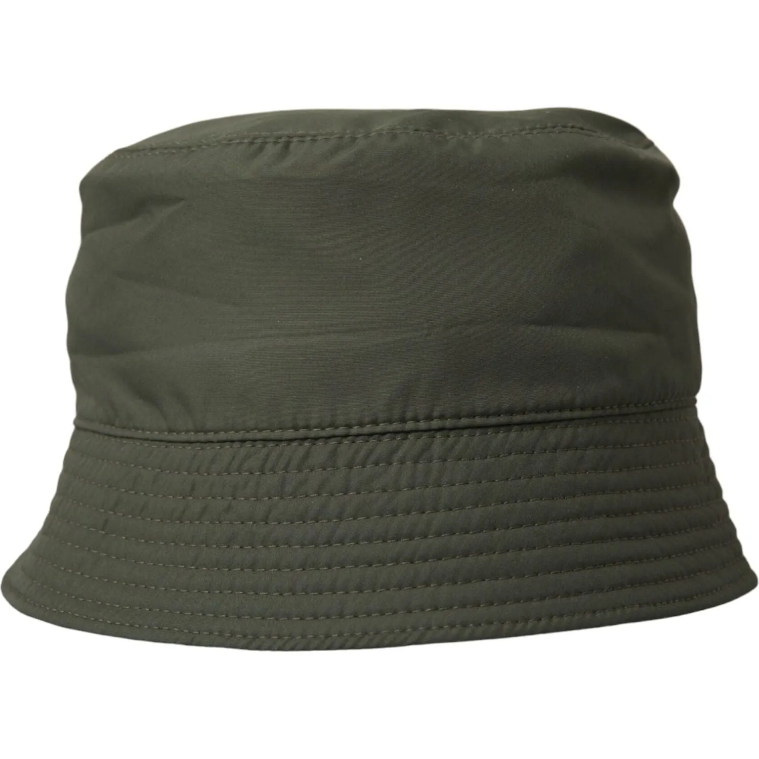 Dolce & Gabbana Army Green Polyester Cap Bucket Hat Men