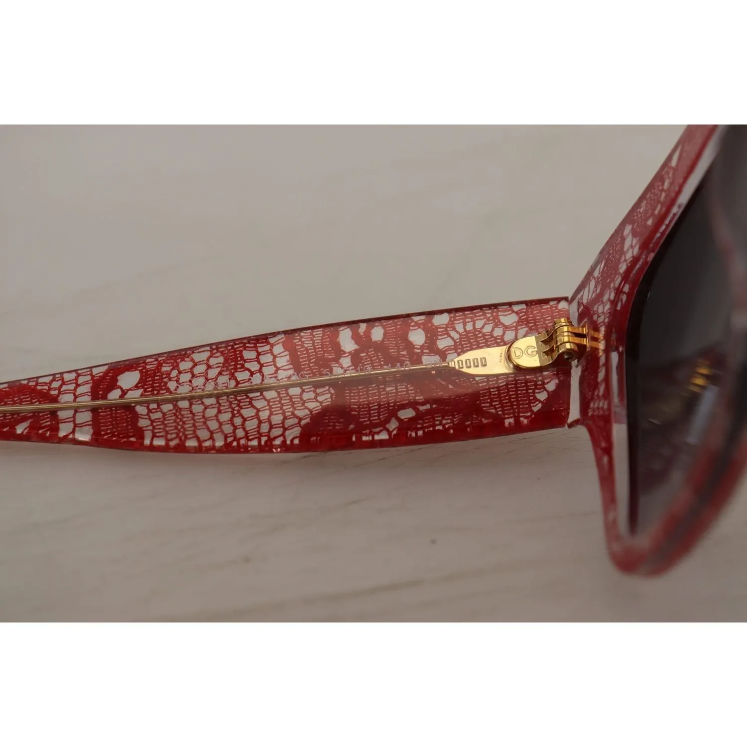 Dolce & Gabbana Chic Sicilian Lace Tinted Sunglasses