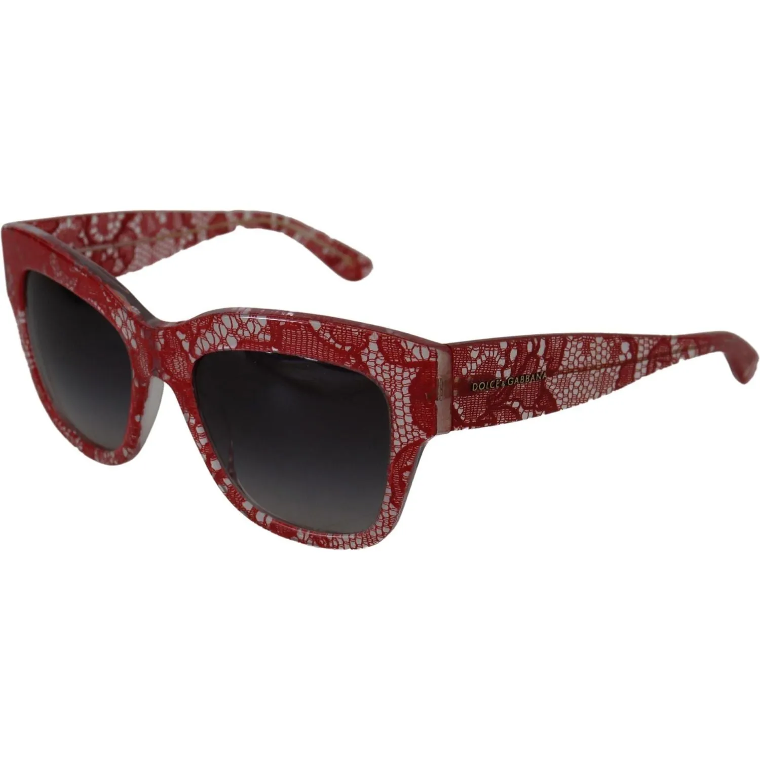 Dolce & Gabbana Chic Sicilian Lace Tinted Sunglasses