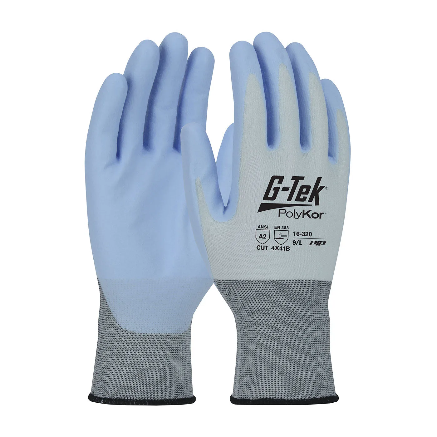 G-Tek PolyKor X7 16-320 Seamless Knit  Blended with NeoFoam Touchscreen Compatible Safety Glove(One Dozen)