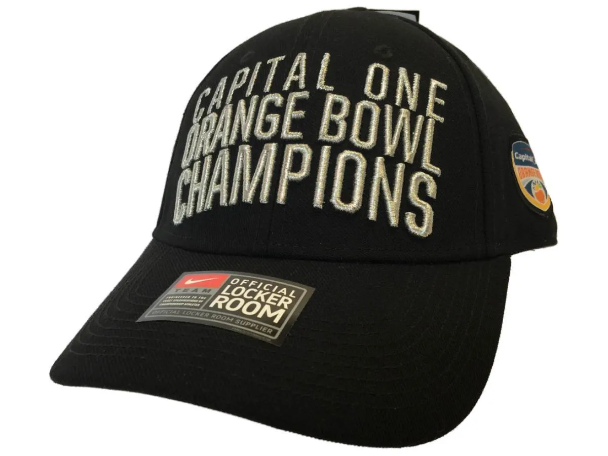 Georgia Tech Yellow Jackets Orange Bowl Champs 2014 Nike Locker Room Hat Cap