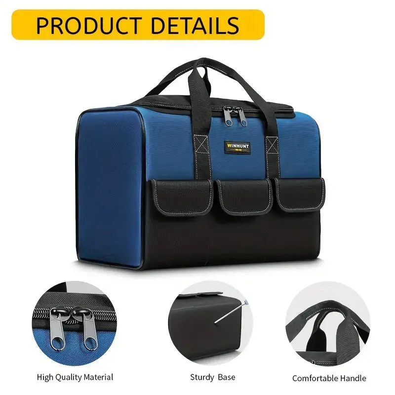 Heavy Duty Tool Bag With Wide Mouth