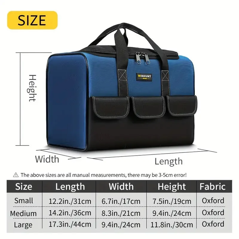 Heavy Duty Tool Bag With Wide Mouth