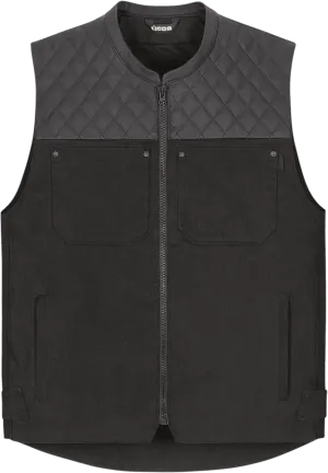 Icon Chamonix Denim Vest Black