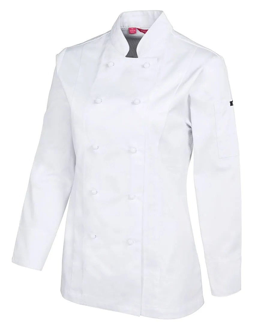 JB's Ladies Vented L/S Chef's Jacket (5CVL1)