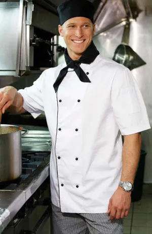 Jb's Unisex Short Sleeve Chef's Jacket (5CJ2)