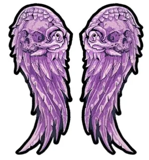 LT30234 - PURPLE WING SKULL