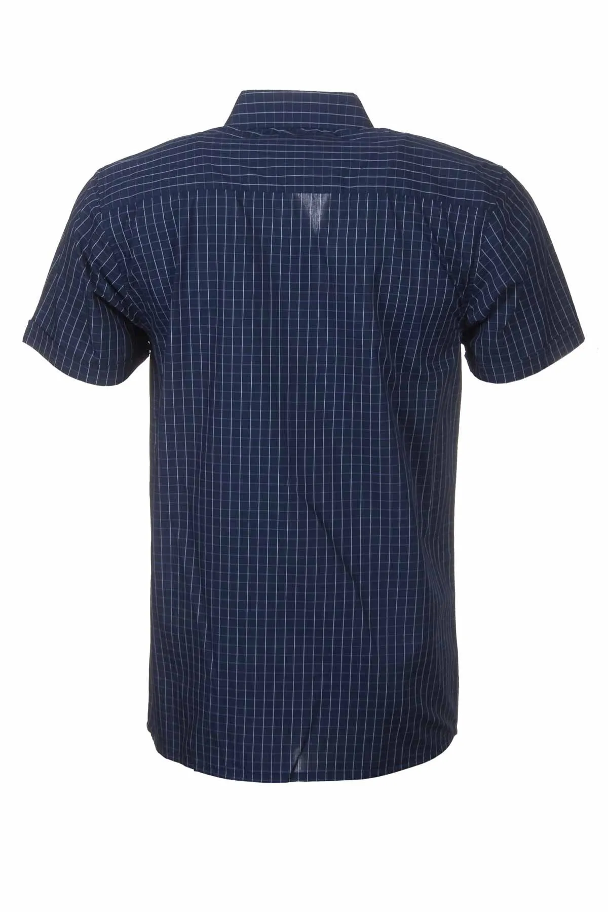 Men's Short Sleeved Check Shirts