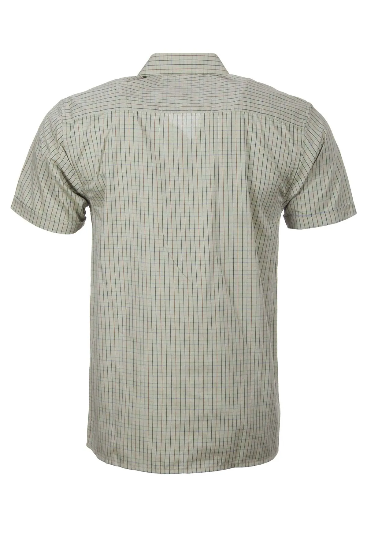 Men's Short Sleeved Check Shirts