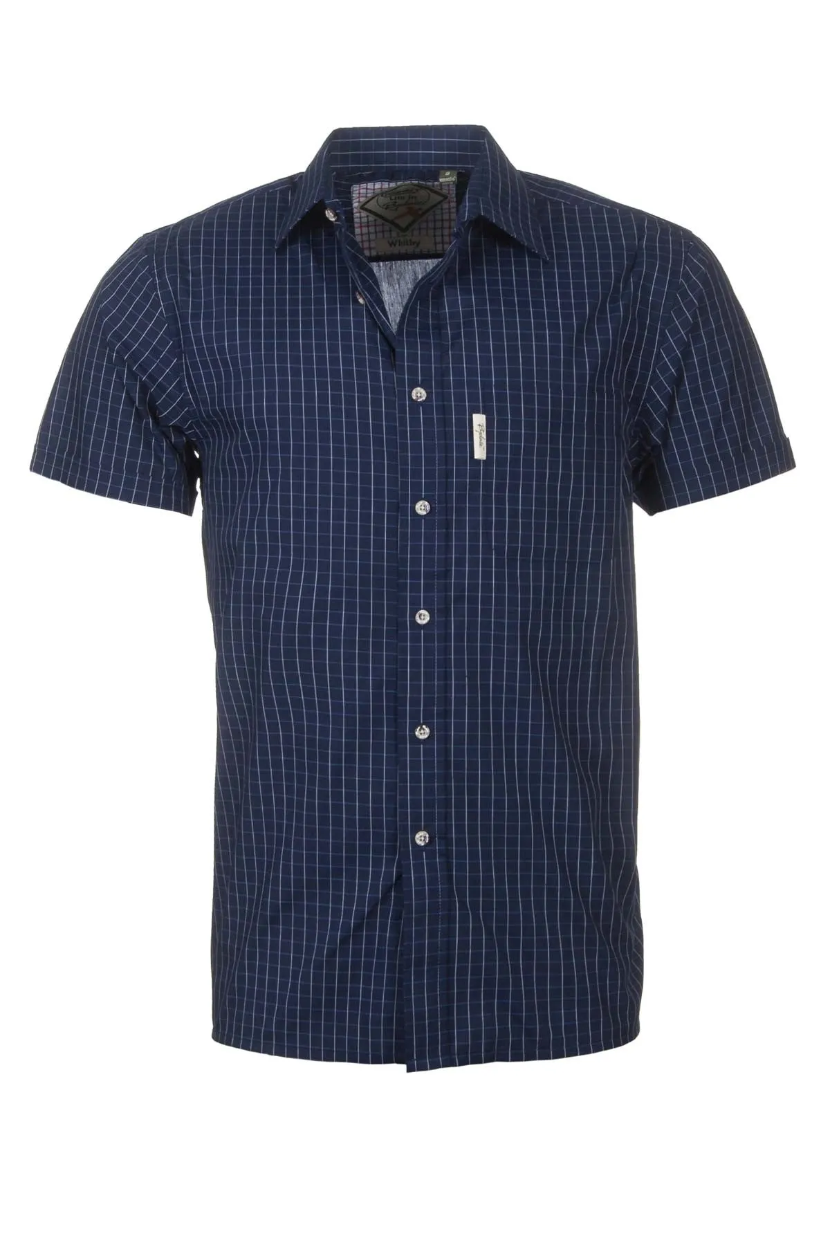 Men's Short Sleeved Check Shirts