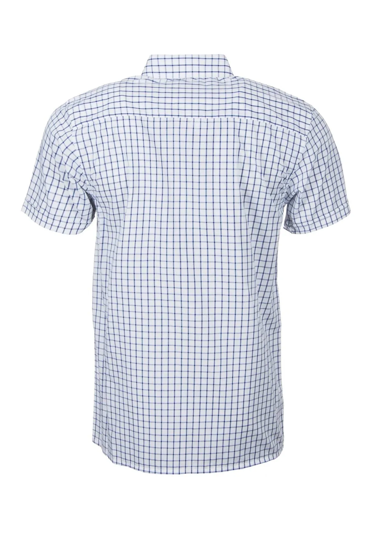 Men's Short Sleeved Check Shirts