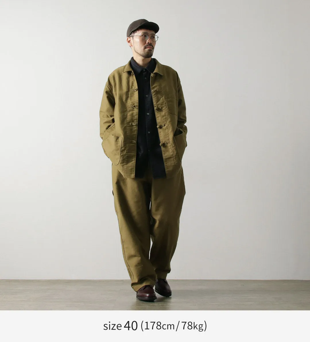 ORDINARY FITS / French China Jacket Moleskin