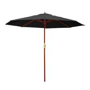 Outdoor Umbrella 3m - Black