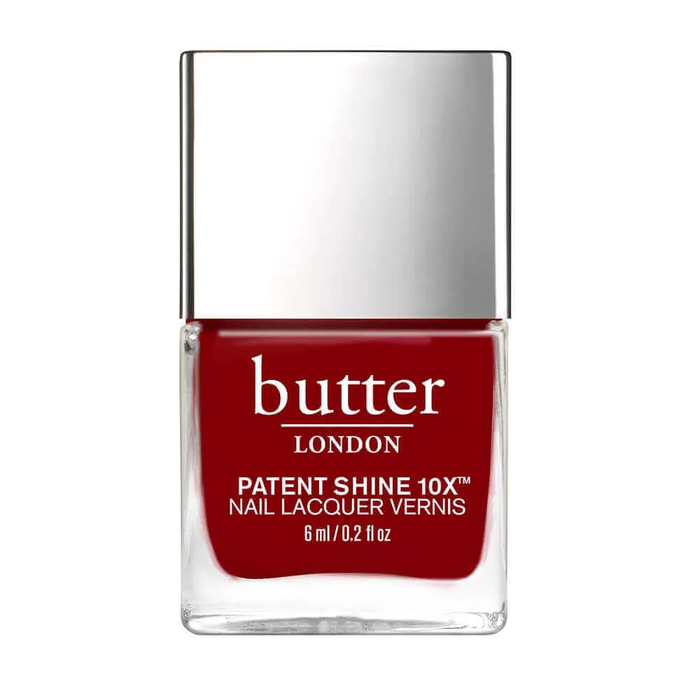 Patent Shine 10x Nail Lacquer - Her Majesty's Red, 0.2 fl oz