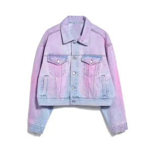 Pre Order:  Pink Tinged Denim Jacket