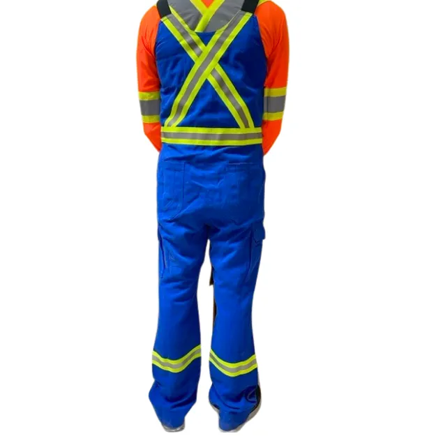 Premium Royal Blue AR/FR Unlined Bib Overalls