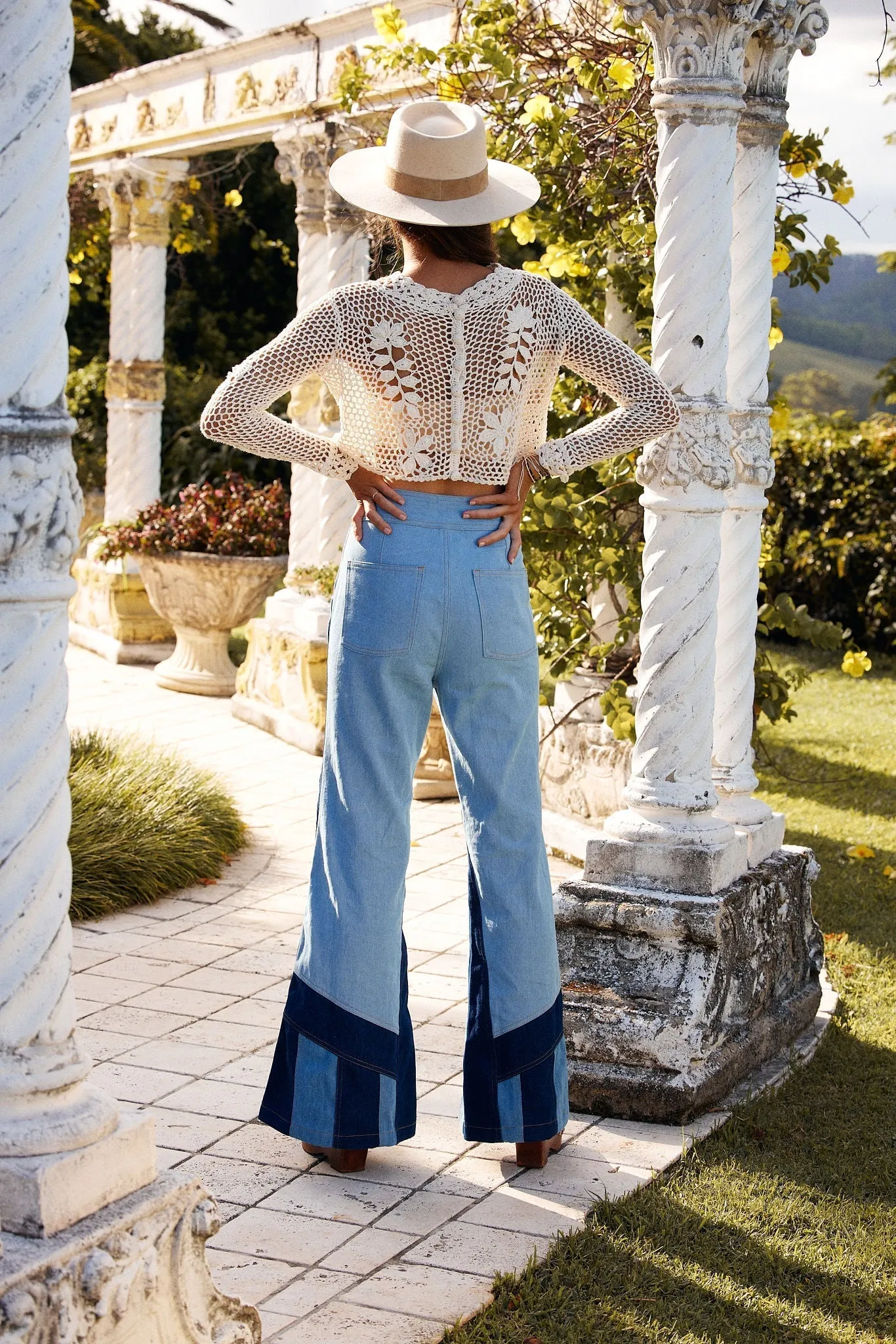 Rainy Day Woman Hand Crochet Blouse