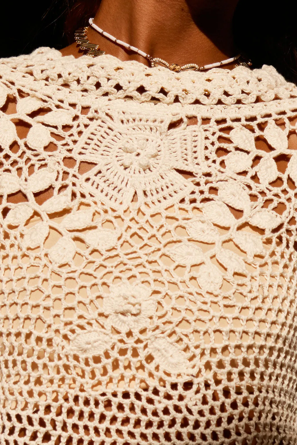 Rainy Day Woman Hand Crochet Blouse