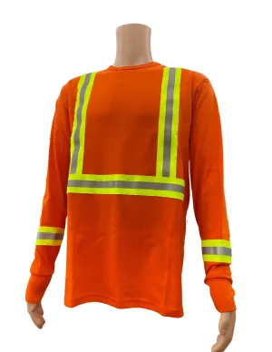 RWW FR Long Sleeve T-Shirt HI-VIS ORANGE