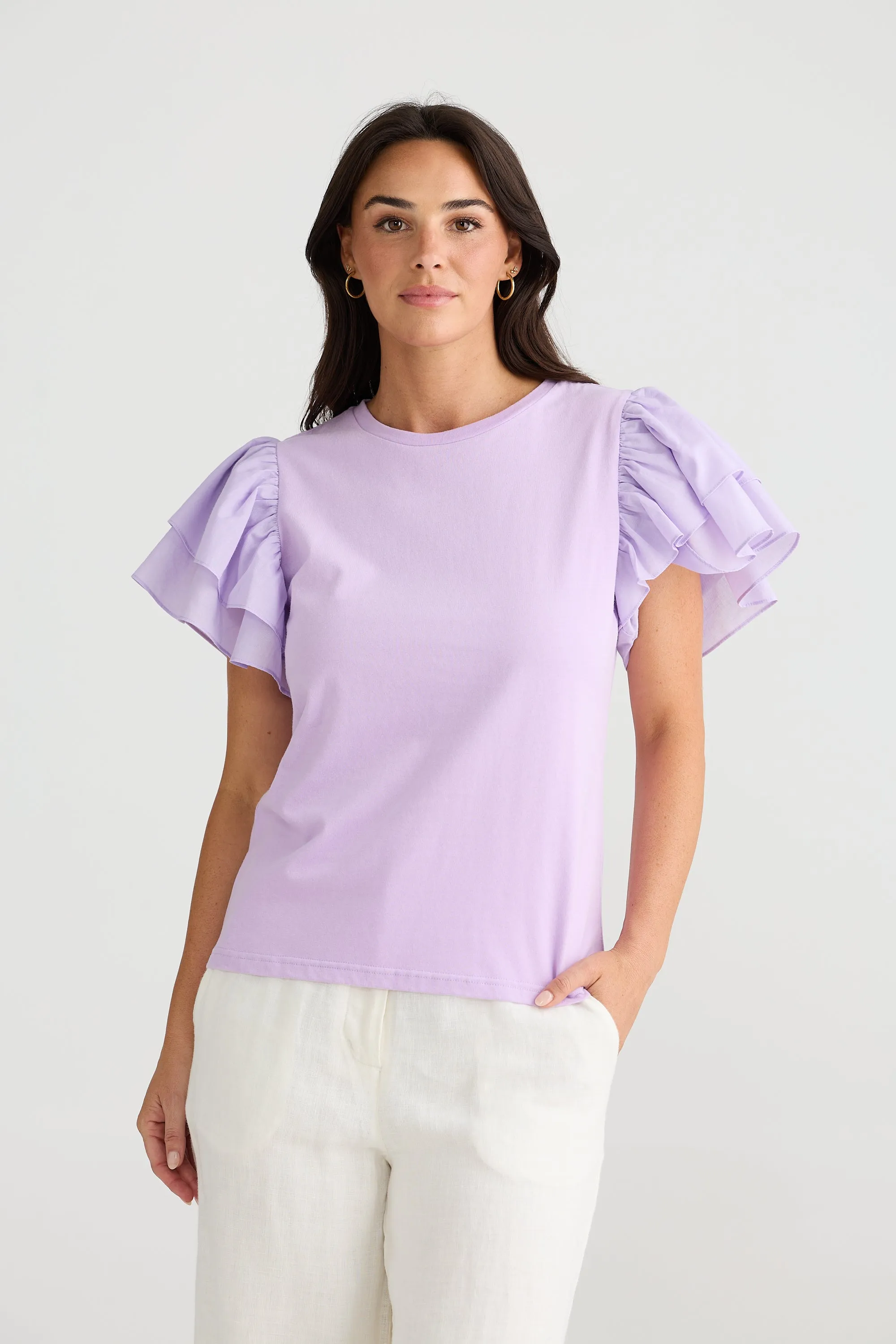 SALE - Gigi Tee - Lilac