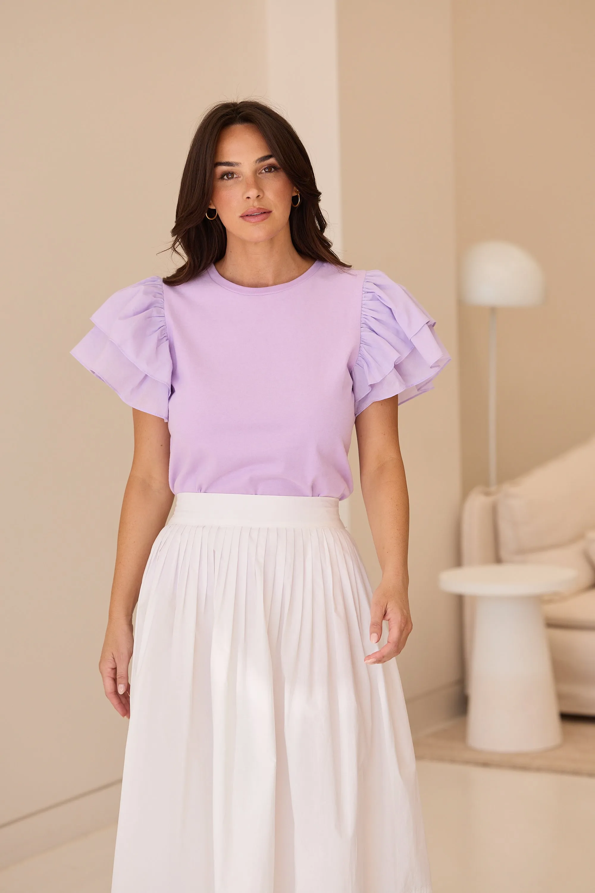 SALE - Gigi Tee - Lilac