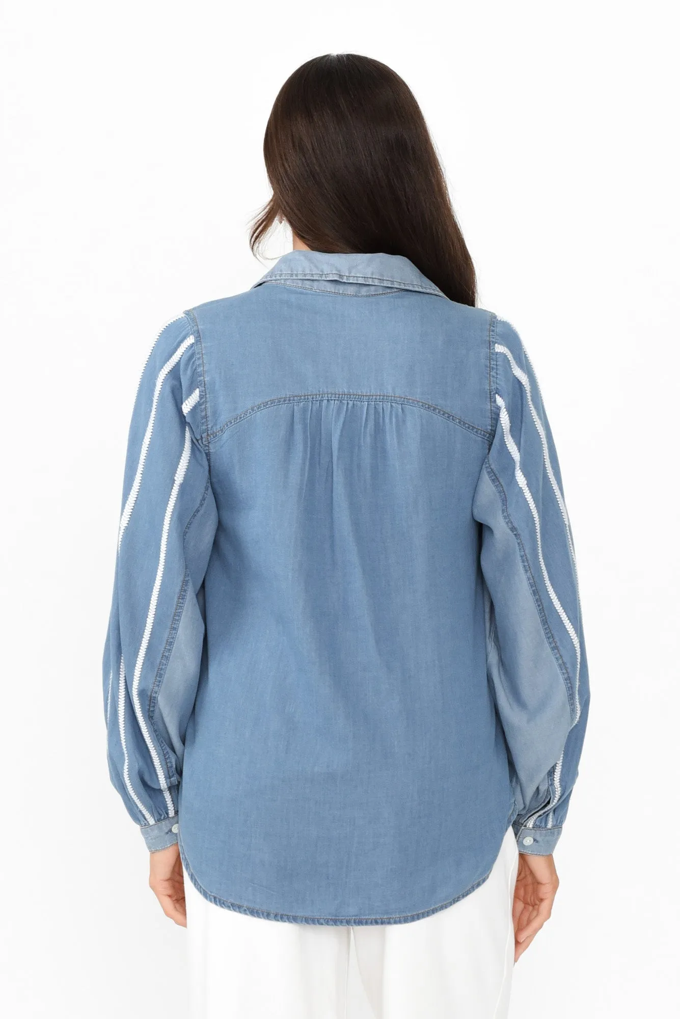 Stella Blue Denim Shirt